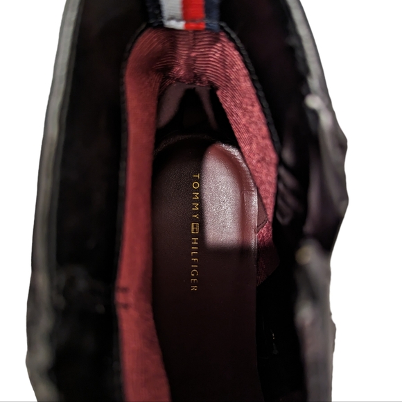 Tommy Hilfiger Inella Toe Booties, Size 8, Black - Picture 4 of 4